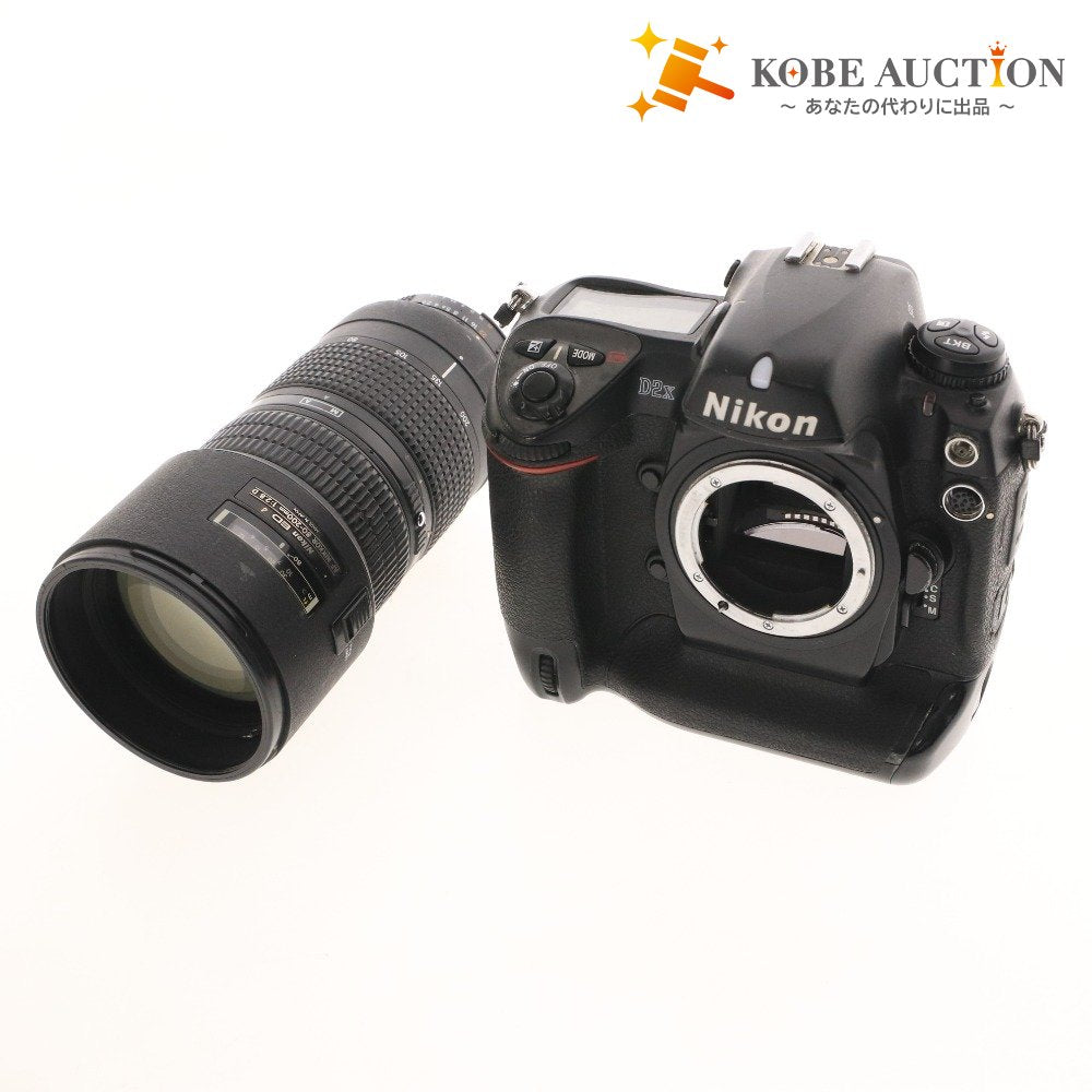 ■ ニコン D2x カメラ デジタルカメラ Nikon ED AF NIKKOR 80-200mm 1:2.8 通電確認済み 付属品付き ジャンク