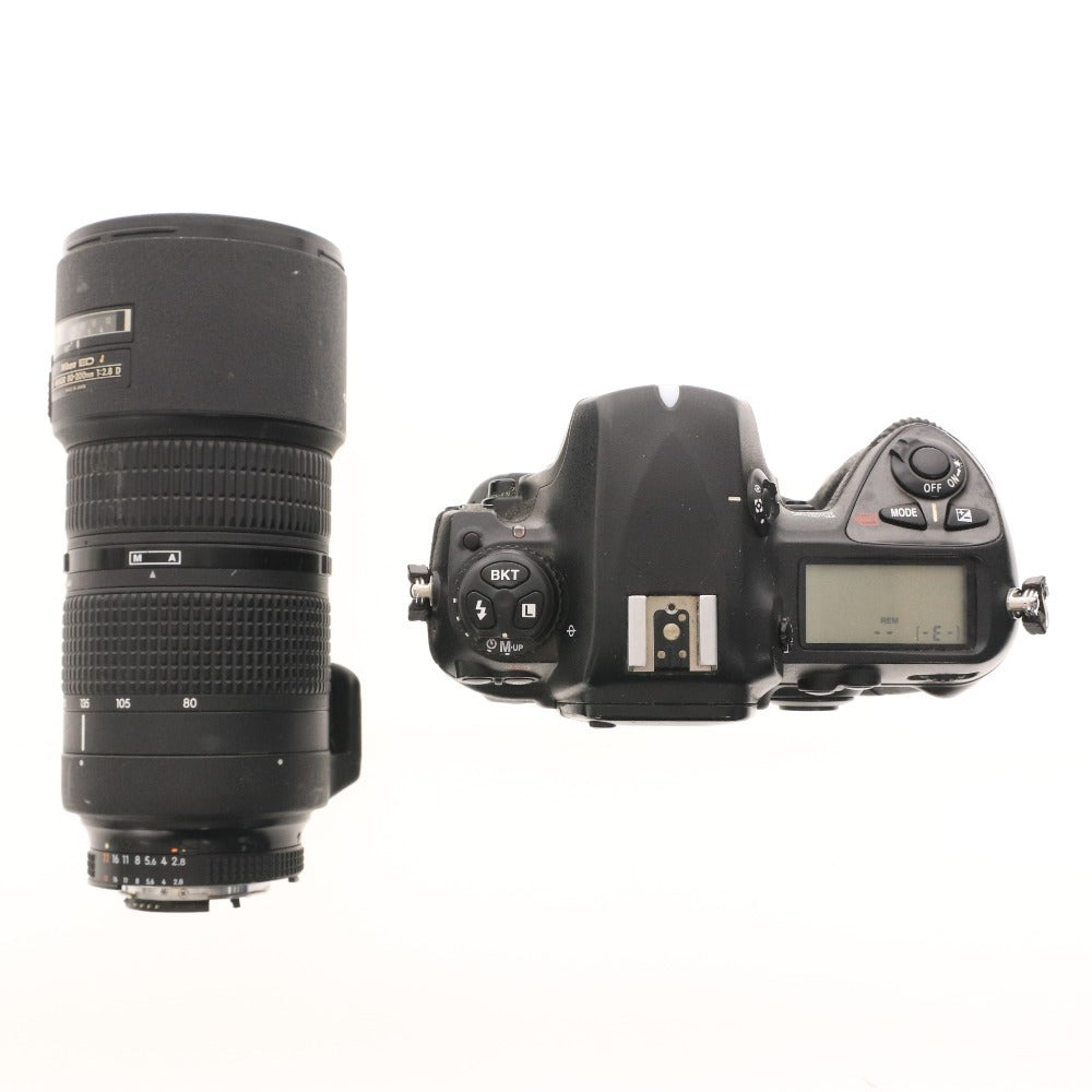 ■ ニコン D2x カメラ デジタルカメラ Nikon ED AF NIKKOR 80-200mm 1:2.8 通電確認済み 付属品付き ジャンク
