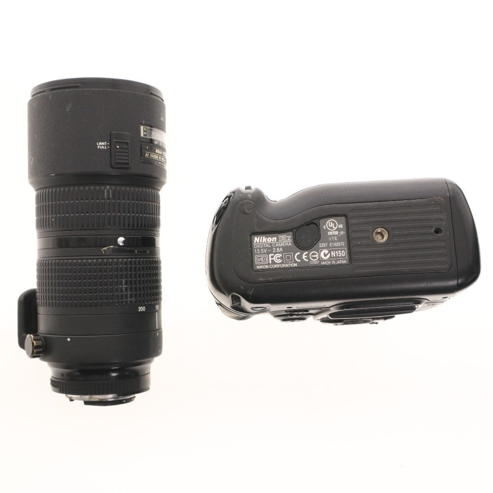 ■ ニコン D2x カメラ デジタルカメラ Nikon ED AF NIKKOR 80-200mm 1:2.8 通電確認済み 付属品付き ジャンク
