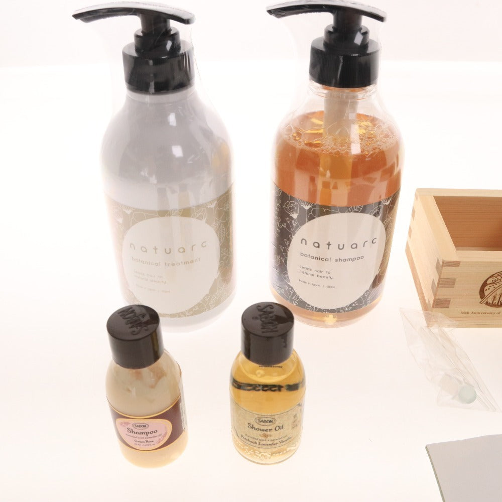 ■ Sabon Natuarc, etc. 11-piece set bulk sale. Body milk, shower oil, aroma oil, shampoo, treatment, etc. (Includes unused items)