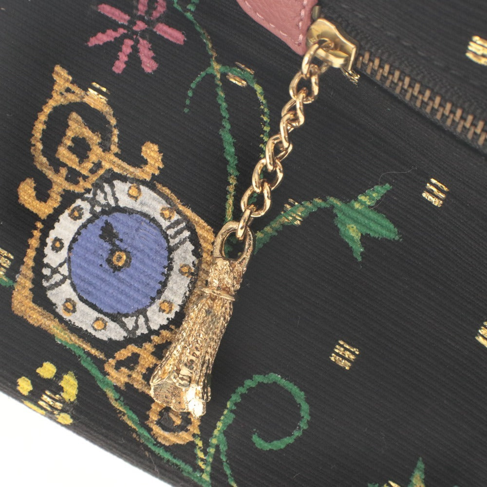 ■ シンクビー Think Bee! トートバッグ 鞄 シンデレラドリーム ビーズ ストーン ハンドバッグ レディース ブラック系