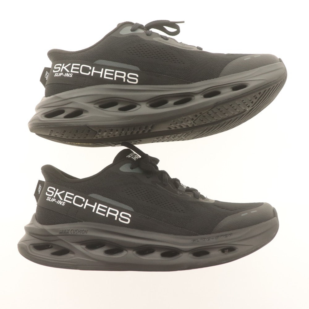 ■ スケッチャーズ スニーカー スリップインズ グライドステップ 220421 靴 GLIDE-STEP ハンズフリー メンズ 27.5 ブラック 箱付き