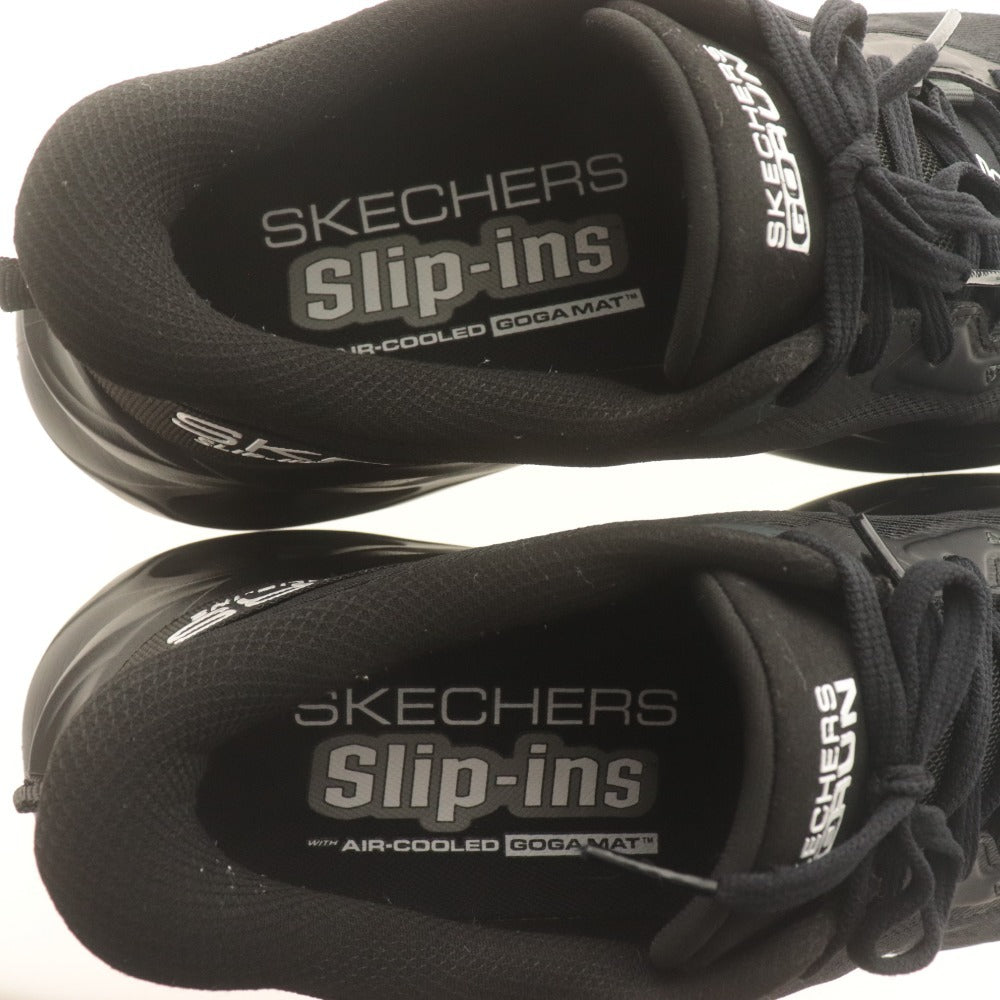 ■ スケッチャーズ スニーカー スリップインズ グライドステップ 220421 靴 GLIDE-STEP ハンズフリー メンズ 27.5 ブラック 箱付き