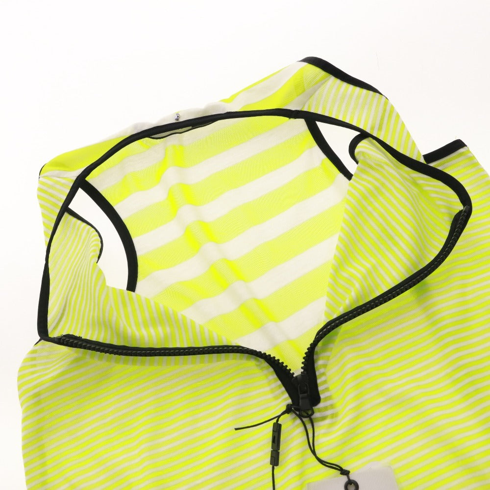 ■ マックスマーラ スポーツマックスコード チュニック ノースリーブ 17-94-10634 トップス ボーダー レディース ライトグリーン タグ付き