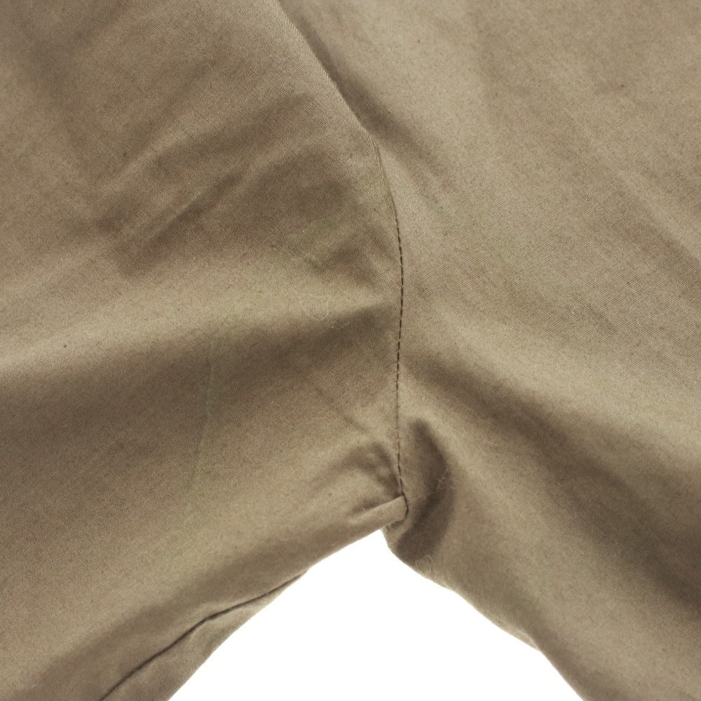 ■ VERSEAU ヴェルソー チュニック 長袖 VE-68050473 トップス 日本製 フリル シャツ レディース 38(M相当) カーキ タグ付き