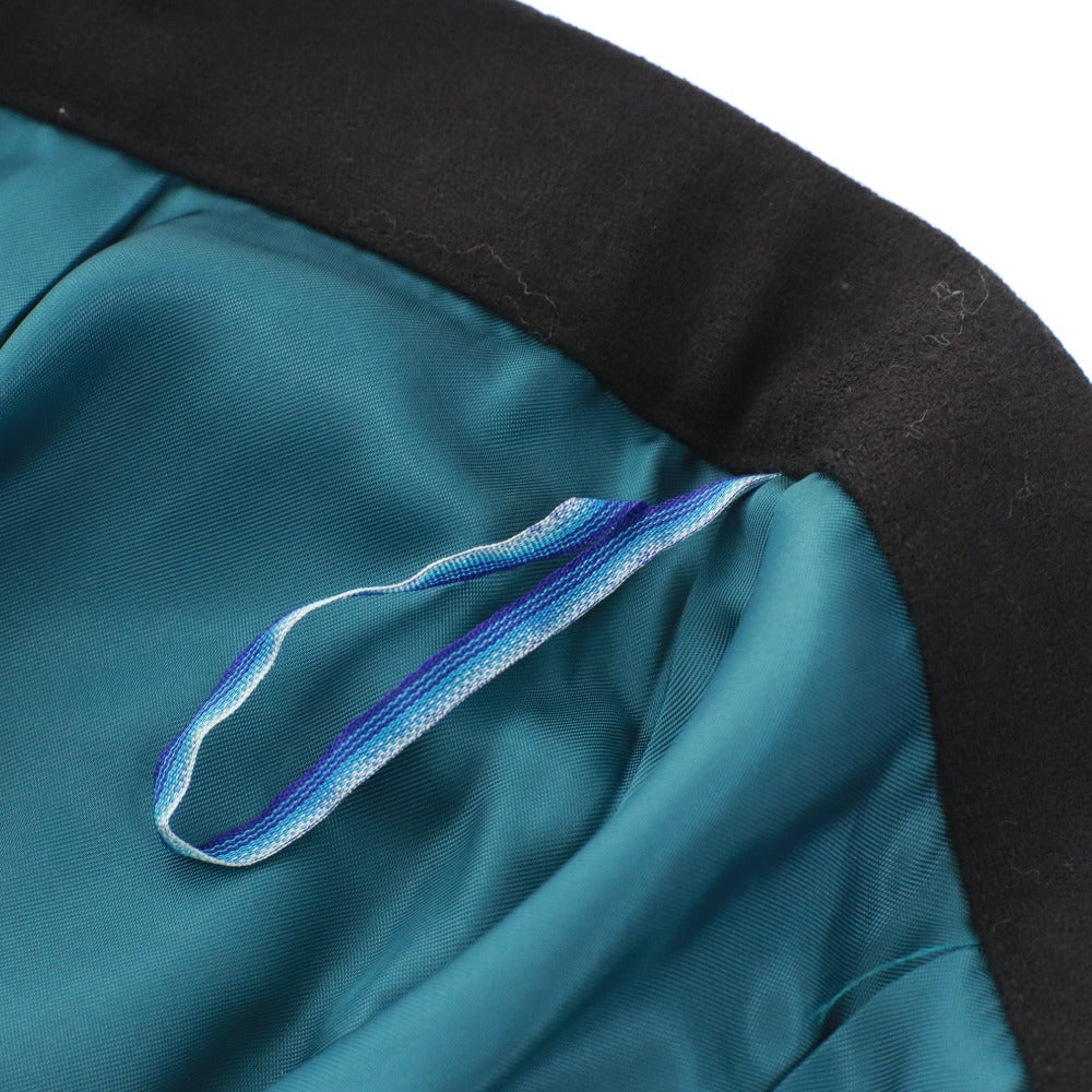 ■ アキコオガワ ひざ丈スカート 133-13031 ボトムス フリル アシンメトリー モノトーン レディース 36(S相当）ブラック系 タグ付き