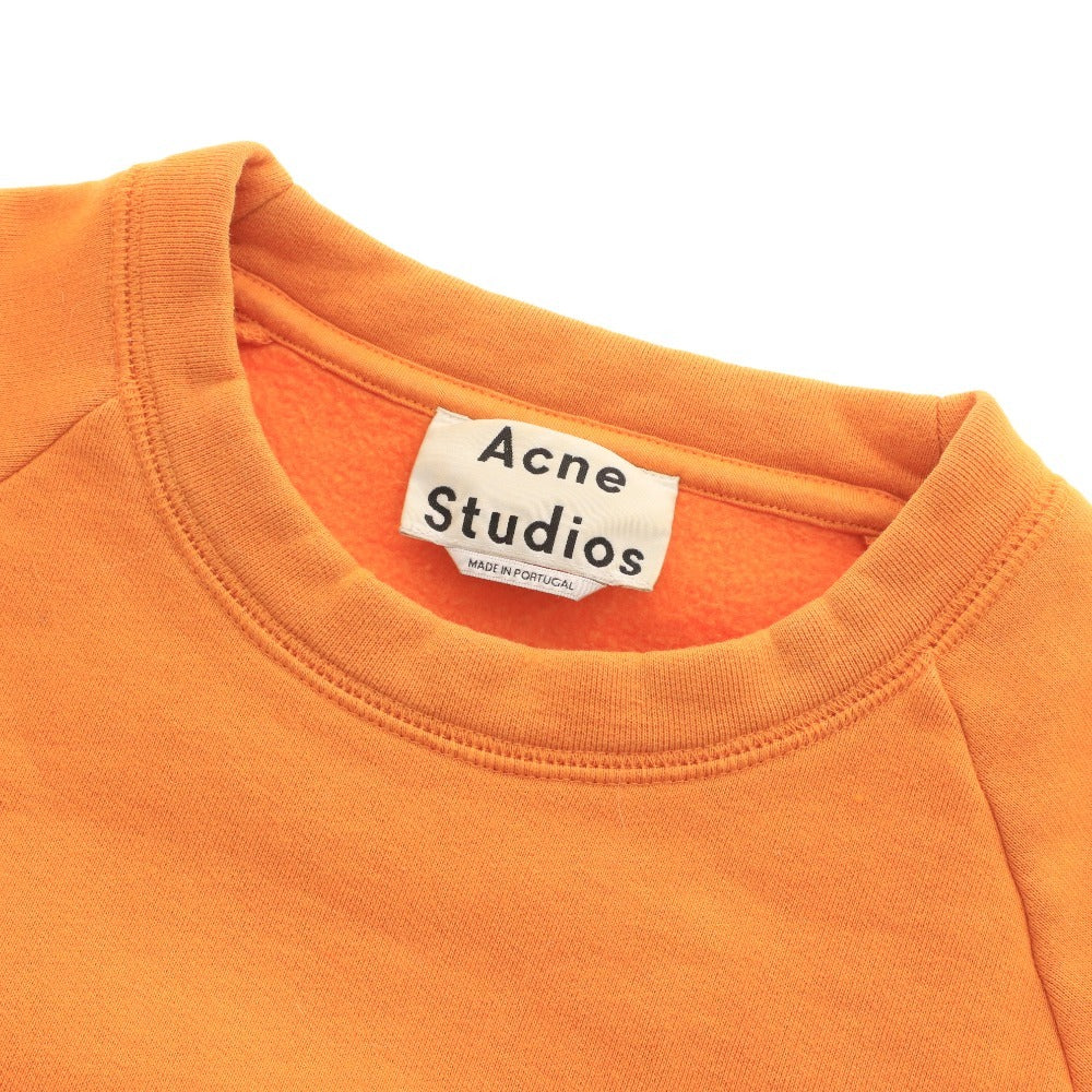■ アクネストゥディオズ スウェット トレーナー CASSIE FL PAW16 長袖トップス 裏起毛 レディース メンズ xxs オレンジ