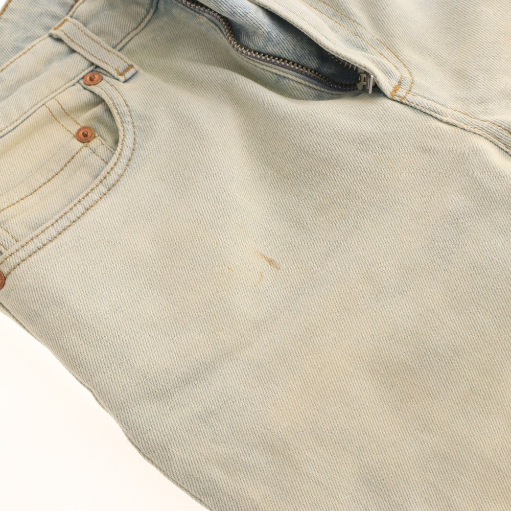 ■ アクネストゥディオズ デニム ロング CA3981 ボトムス スキニー ジーンズ ブリーチ レディース 26/32(xxsサイズ相当）ライトブルー