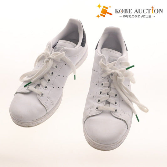 ■ アディダスオリジナルス スニーカー スタンスミス FW5698 靴 フェイクスネークスキンヒールパッチ レディース 24cm ホワイト