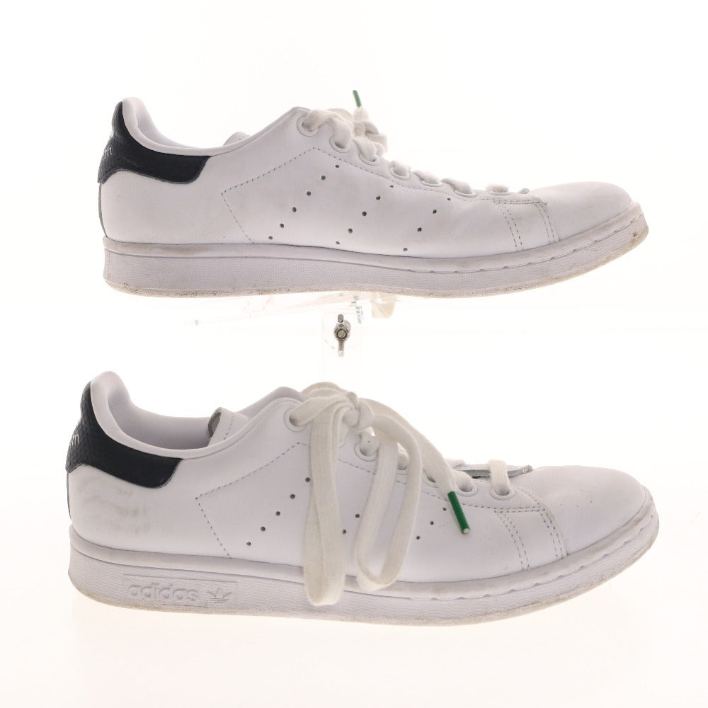 ■ アディダスオリジナルス スニーカー スタンスミス FW5698 靴 フェイクスネークスキンヒールパッチ レディース 24cm ホワイト