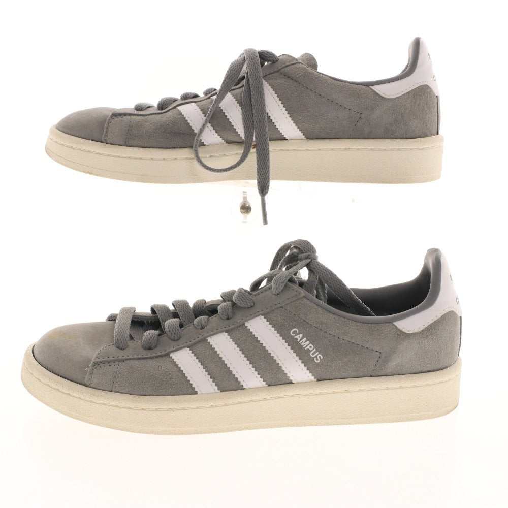 ■ アディダスオリジナルス スニーカー キャンパス BZ0085 靴 ローカット スエード レディース 24cm グレー