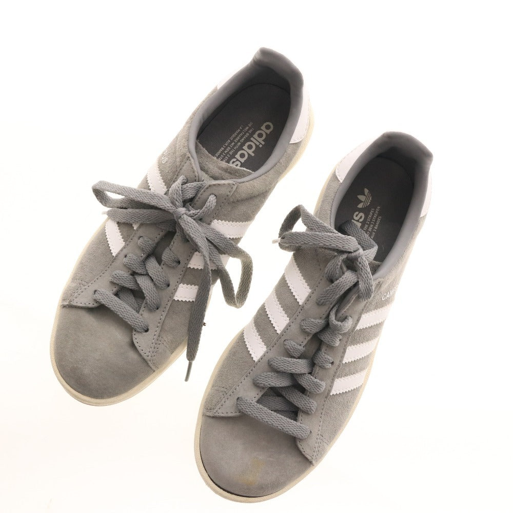 ■ アディダスオリジナルス スニーカー キャンパス BZ0085 靴 ローカット スエード レディース 24cm グレー
