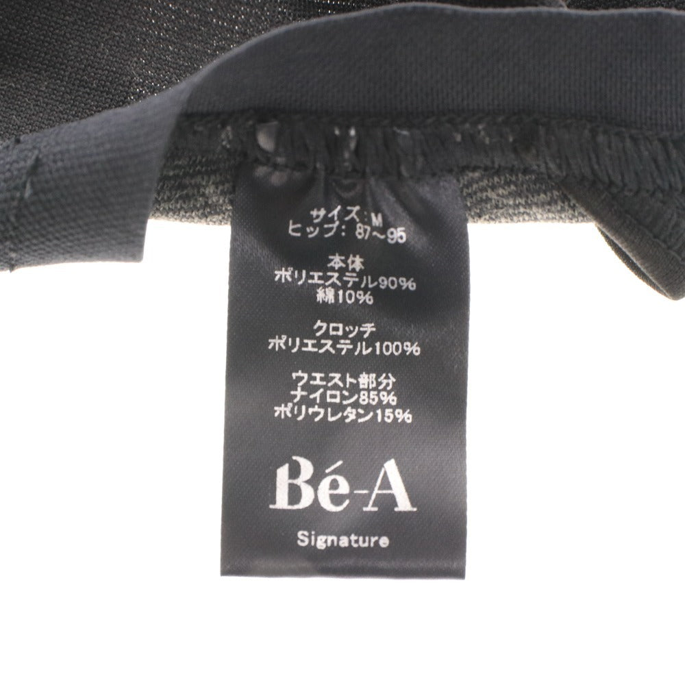 ■ ベア Be-A シグネチャーショーツ 超吸収サニタリーショーツ 日本製 レディース 02 Mサイズ ブラック 未使用