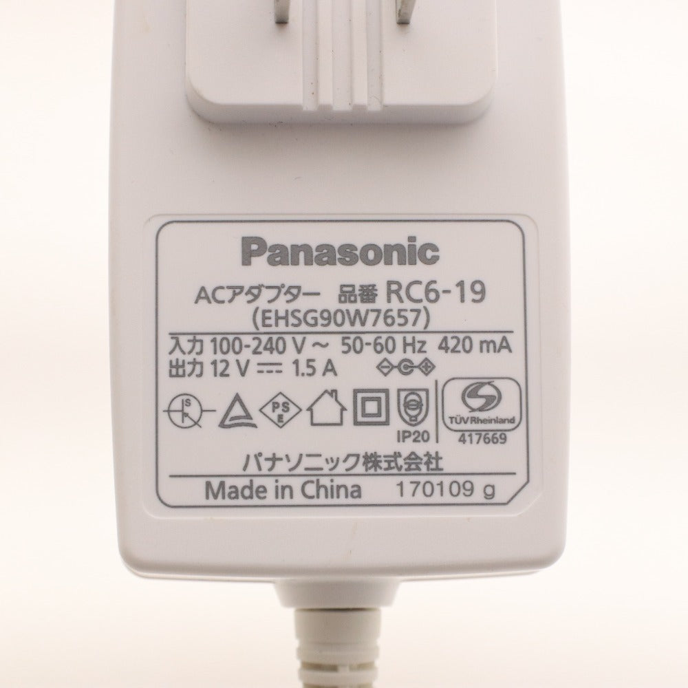 ■ パナソニック 光エステ ES-WH75 光美容器 美顔器 フェイス ボディ コード式 ムダ毛ケア ホワイト付属品付き 通電確認済み