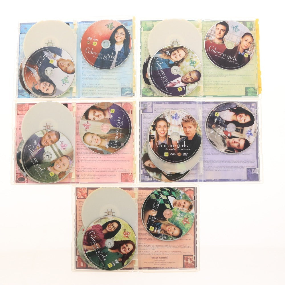 ■ ギルモアガールズ Gilmore girls シーズン 2/4/5/6/7 DVD 5点セット まとめ売り 海外ドラマ