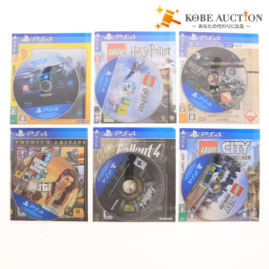 ■ PS4 ソフト 6点セット まとめ売り レゴシティアンダーカバー ハリーポッター バイオハザード Fallout 4 grand theft auto v ゲーム