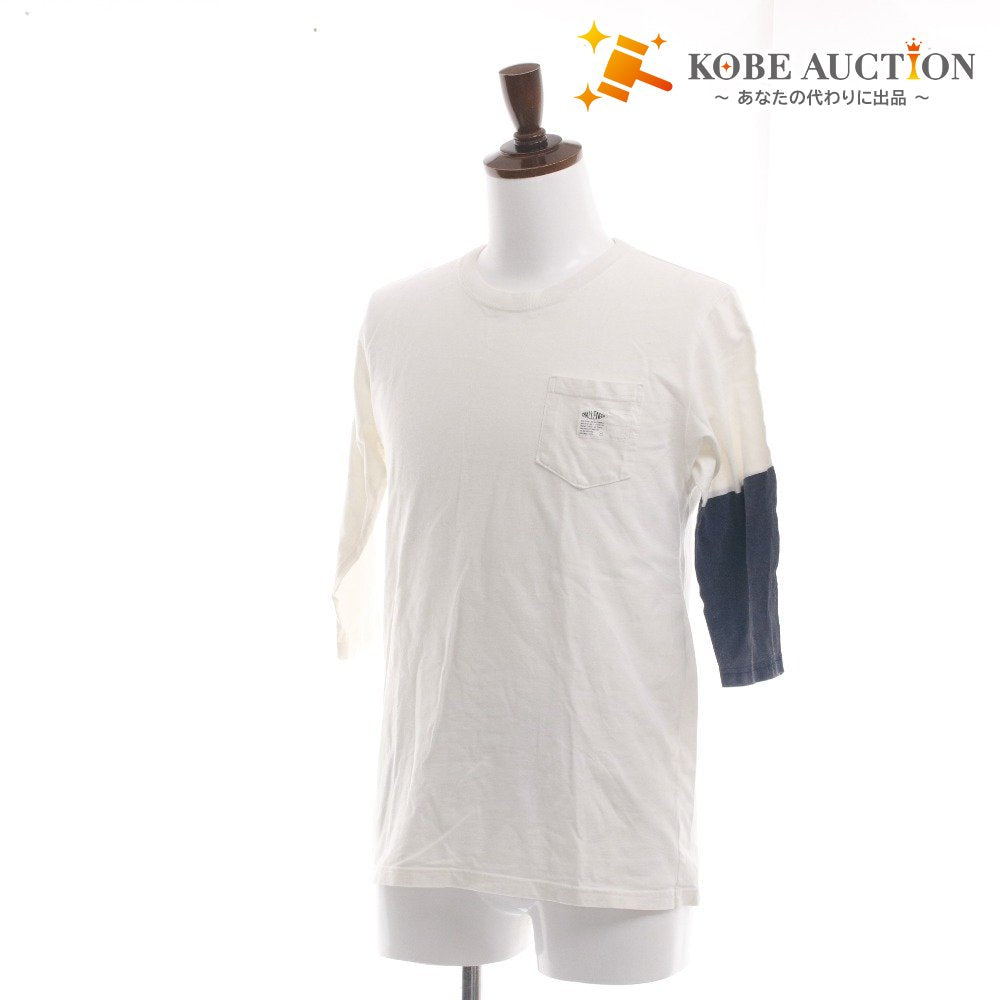 ■ チャレンジャー CHALLENGER Tシャツ カットソー 半袖 トップス 胸ポケット メンズ M ホワイト