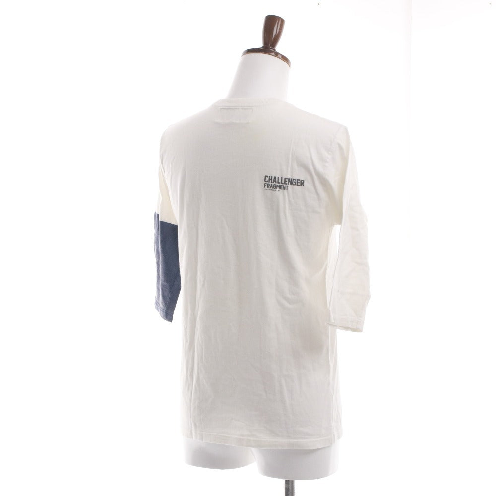 ■ チャレンジャー CHALLENGER Tシャツ カットソー 半袖 トップス 胸ポケット メンズ M ホワイト