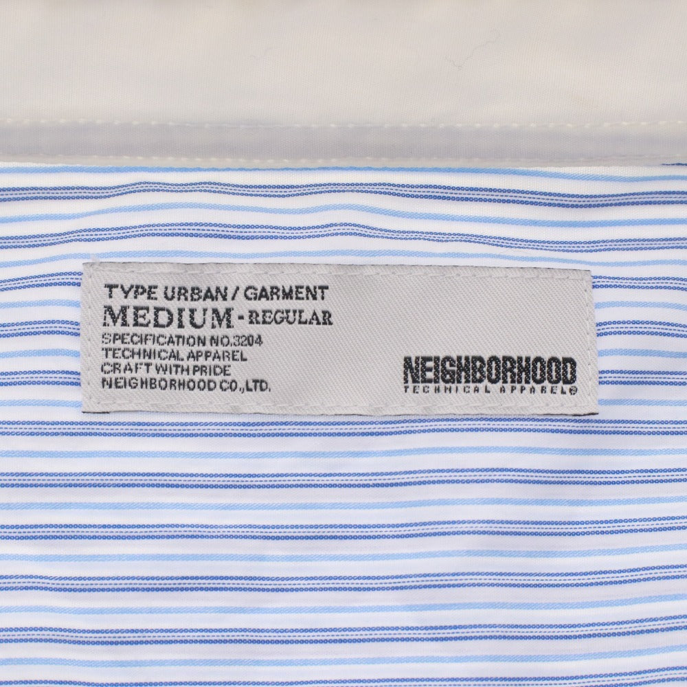 ■ ネイバーフッド NEIGHBORHOOD シャツ 長袖 トップス Tie Stripe / C-SHIRT LS ストライプ ペイント メンズ M ブルー