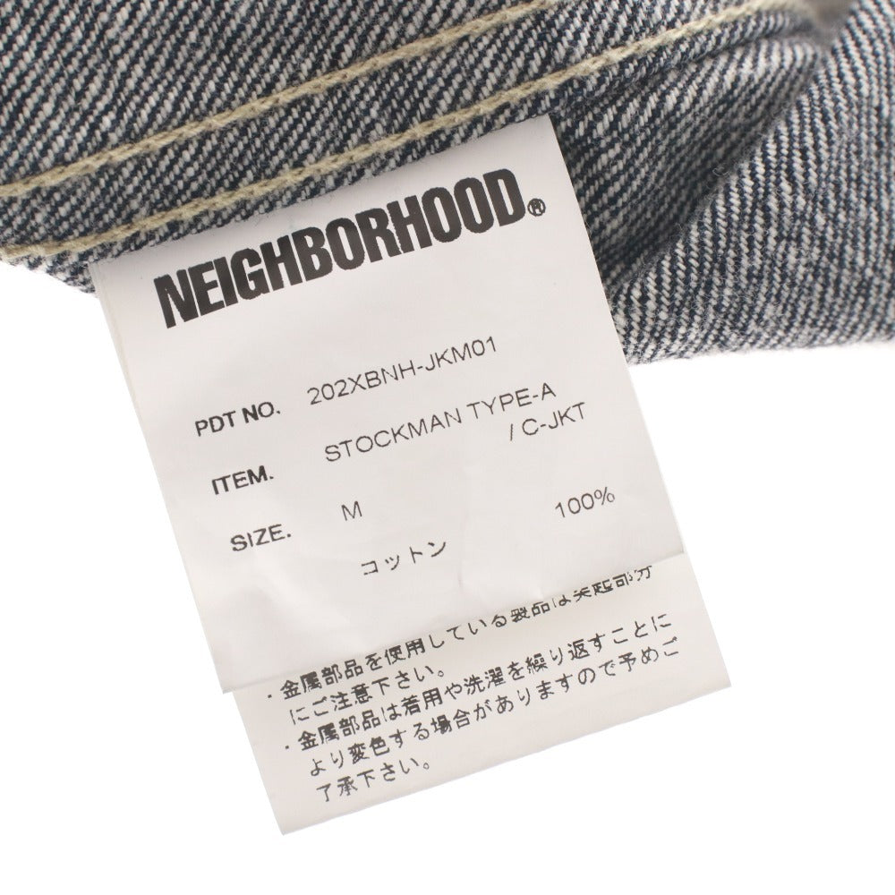 ■ ネイバーフッド NEIGHBORHOOD デニムジャケット アウター 2020 STOCKMAN TYPE-A メンズ M インディコ ネイビー