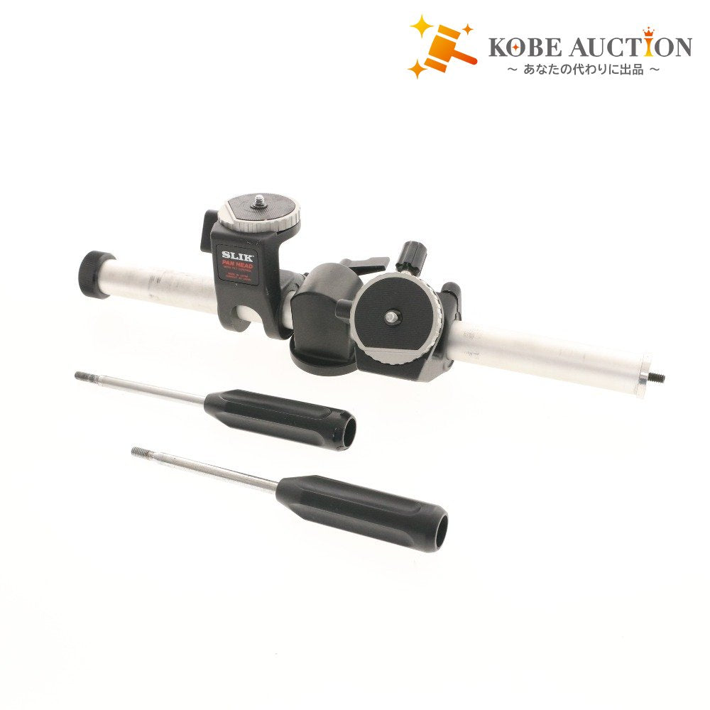 ■ SLIK スリック マルチアーム 雲台 カメラ器具 カメラアクセサリー プレート カメラ2台搭載可能