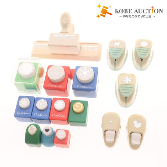 ■ マーサスチュワート 等 クラフトパンチ 16点セット まとめ売り ハート チューリップ 雪 等