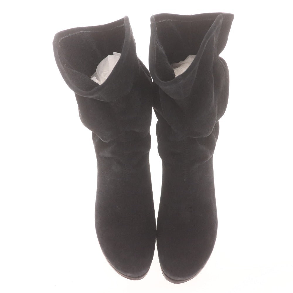 ■ アルシュ ブーツ シューズ 靴 ショート レディース 36 （23cm相当） ブラック 箱付き