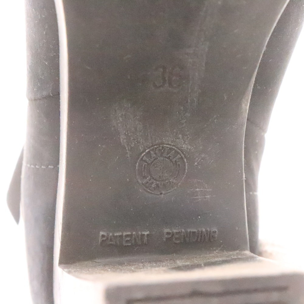 ■ アルシュ ブーツ シューズ 靴 ショート レディース 36 （23cm相当） ブラック 箱付き