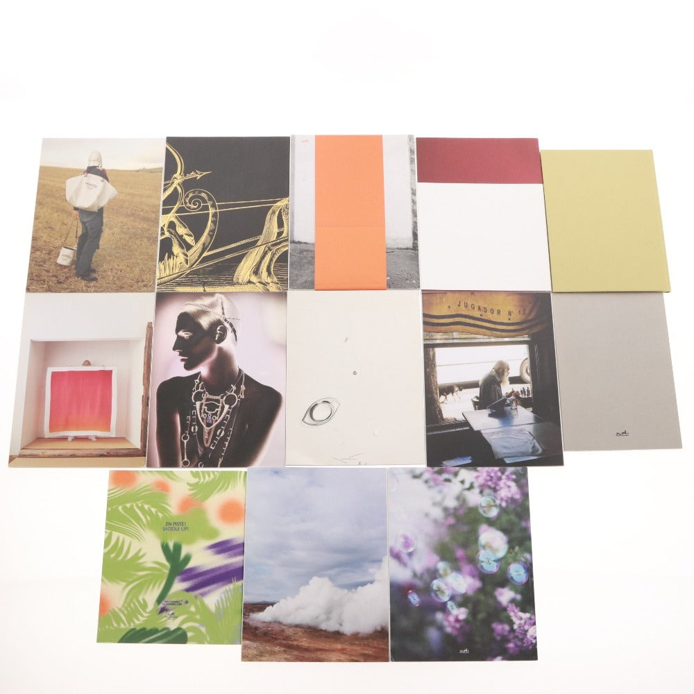 ■ HERMES エルメス 本 雑誌 カタログ パンフレット 13点セット まとめ売り エルメスの世界 Le Monde SAUT HERMES Avec Elle