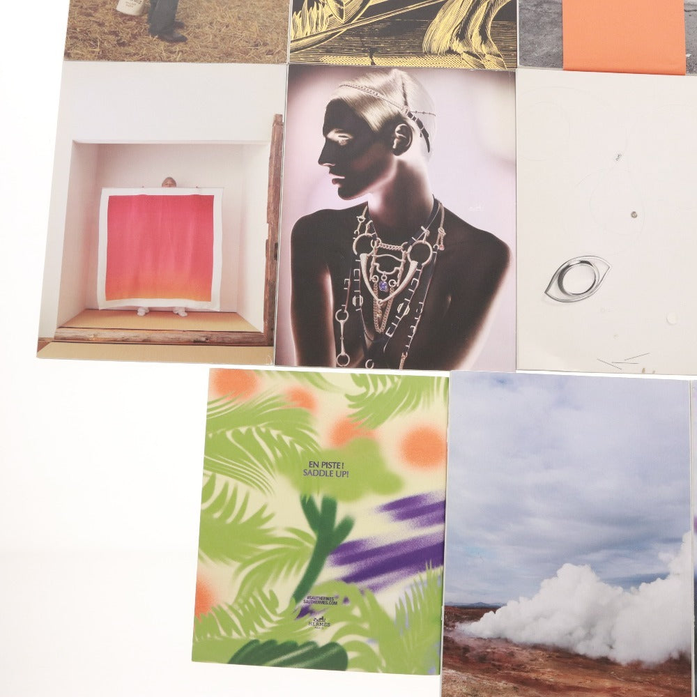 ■ HERMES エルメス 本 雑誌 カタログ パンフレット 13点セット まとめ売り エルメスの世界 Le Monde SAUT HERMES Avec Elle