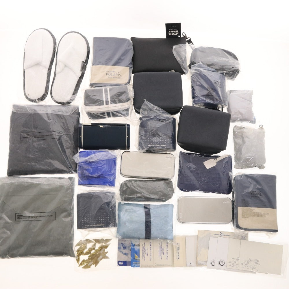 ■ ユナイテッド航空 ANA ターキッシュエアラインズ カタール航空 等 アメニティ グッズ 等 大量セット まとめ売り 非売品 新品 未使用