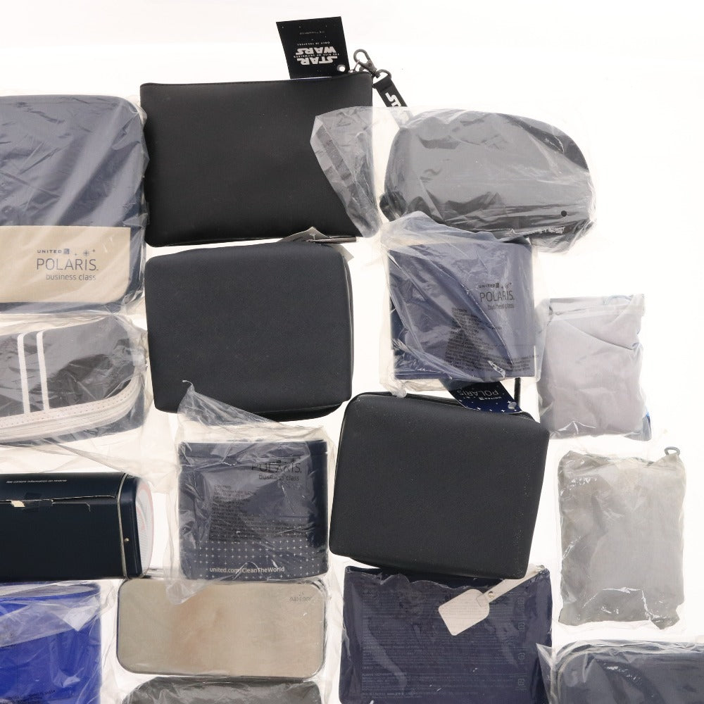 ■ ユナイテッド航空 ANA ターキッシュエアラインズ カタール航空 等 アメニティ グッズ 等 大量セット まとめ売り 非売品 新品 未使用