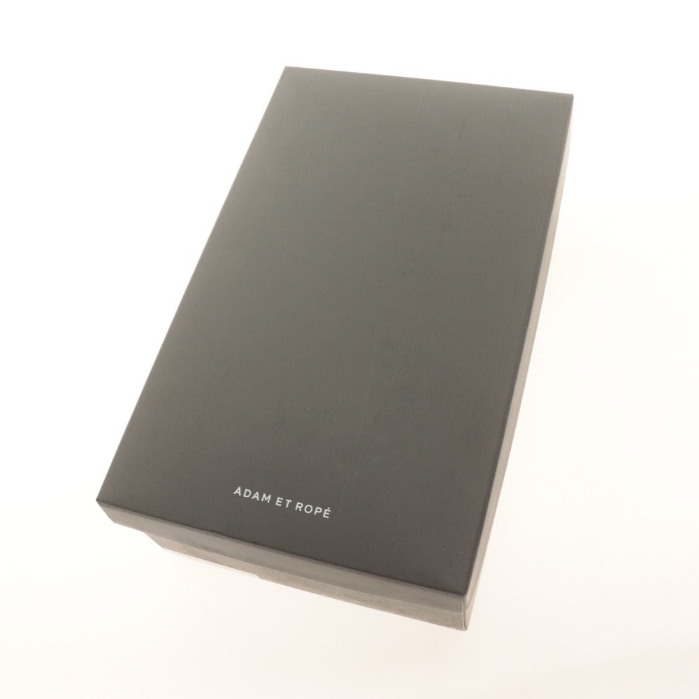 ■ アダムエロペ パンプス 靴 ストラップ ヒール レディース 24.0cm ブラック ゴールド 箱付き