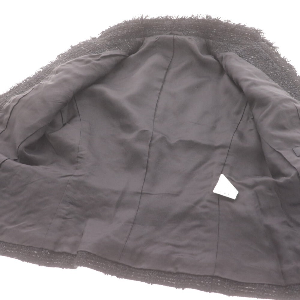 ■ アナイ セットアップ ジャケット タイトスカート トップス ボトムス ツイード レディース 38 ブラック