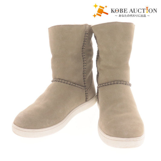 ■ アグ UGG ブーツ 靴 ミカクラシックスニーカー レディース 24cm グレー 箱付き