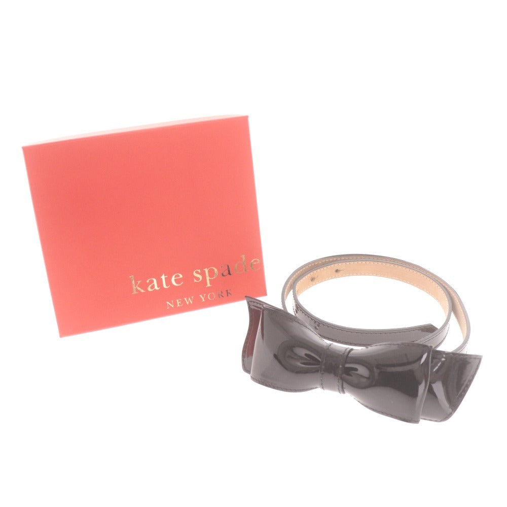 ■ ケイトスペード ワンピース ノースリーブ トップス ボトムス ドット ひざ丈 レディース S ブラック ベルト付き