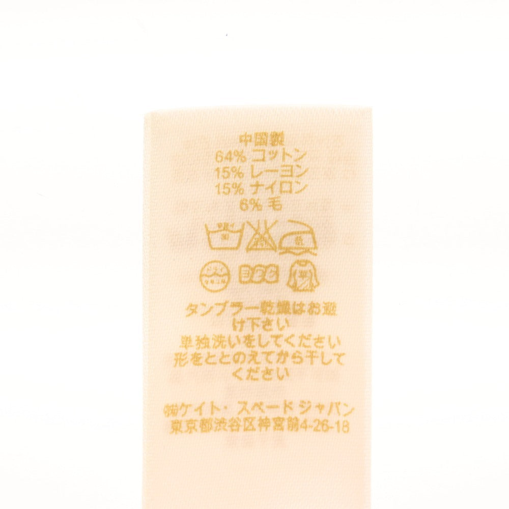 ■ ケイトスペード ニット セーター 長袖 トップス フリル レディース XS ピンク