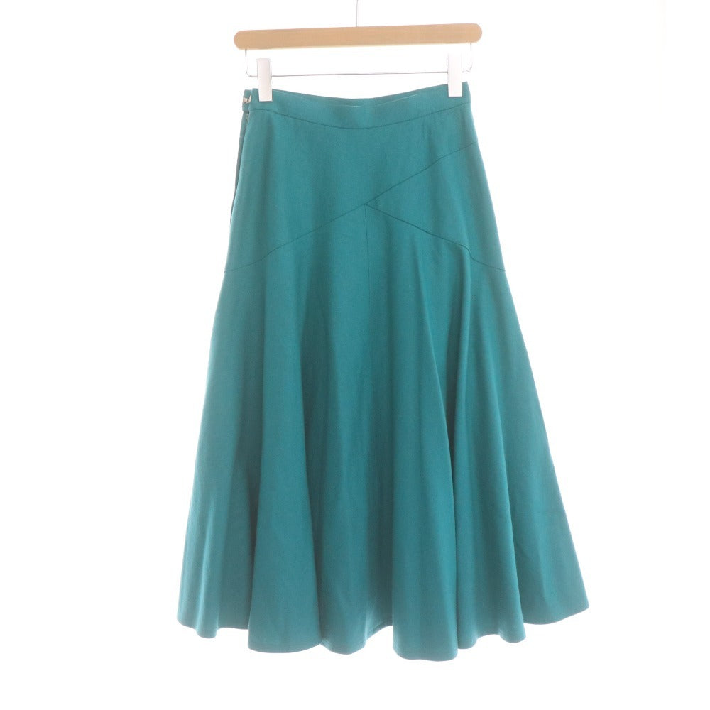 ■ Christian Dior Skirt Bottoms Long A-Line Women's M Green