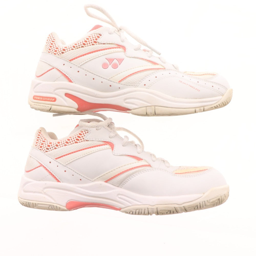 ■ ヨネックス テニスシューズ SHT-214L 靴 レディース 24cm ホワイト ピンク 箱付き
