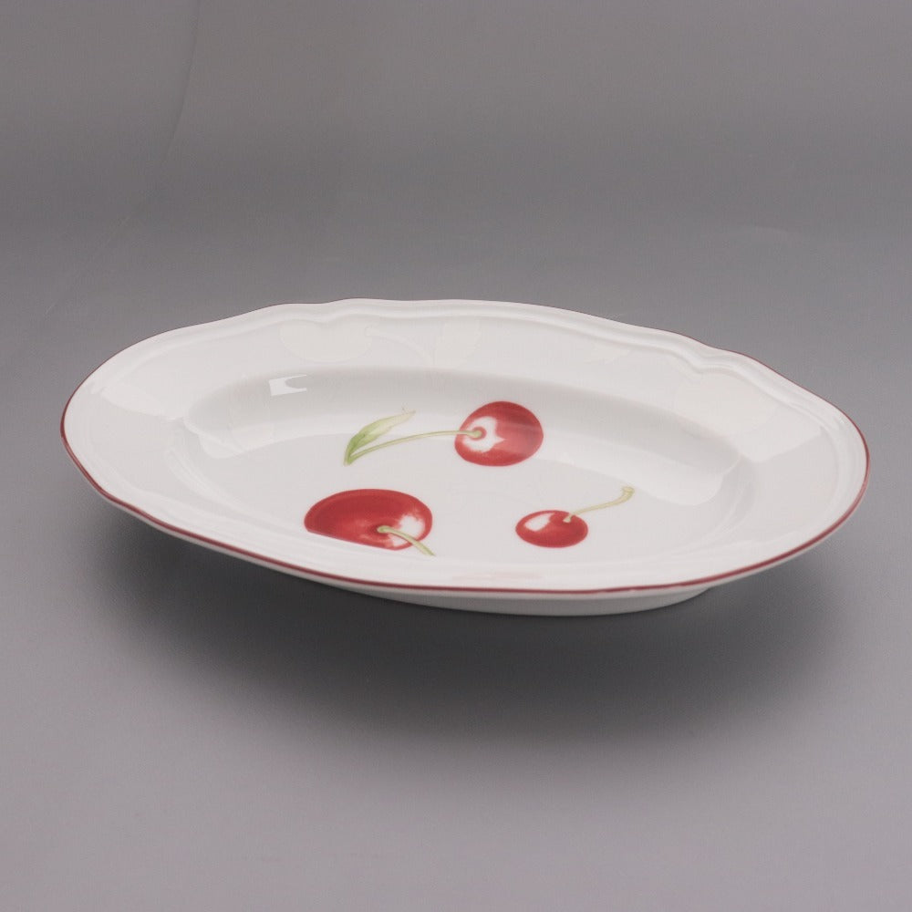 ■ リチャードジノリ オーバル 皿 食器 チェリー 箱付き