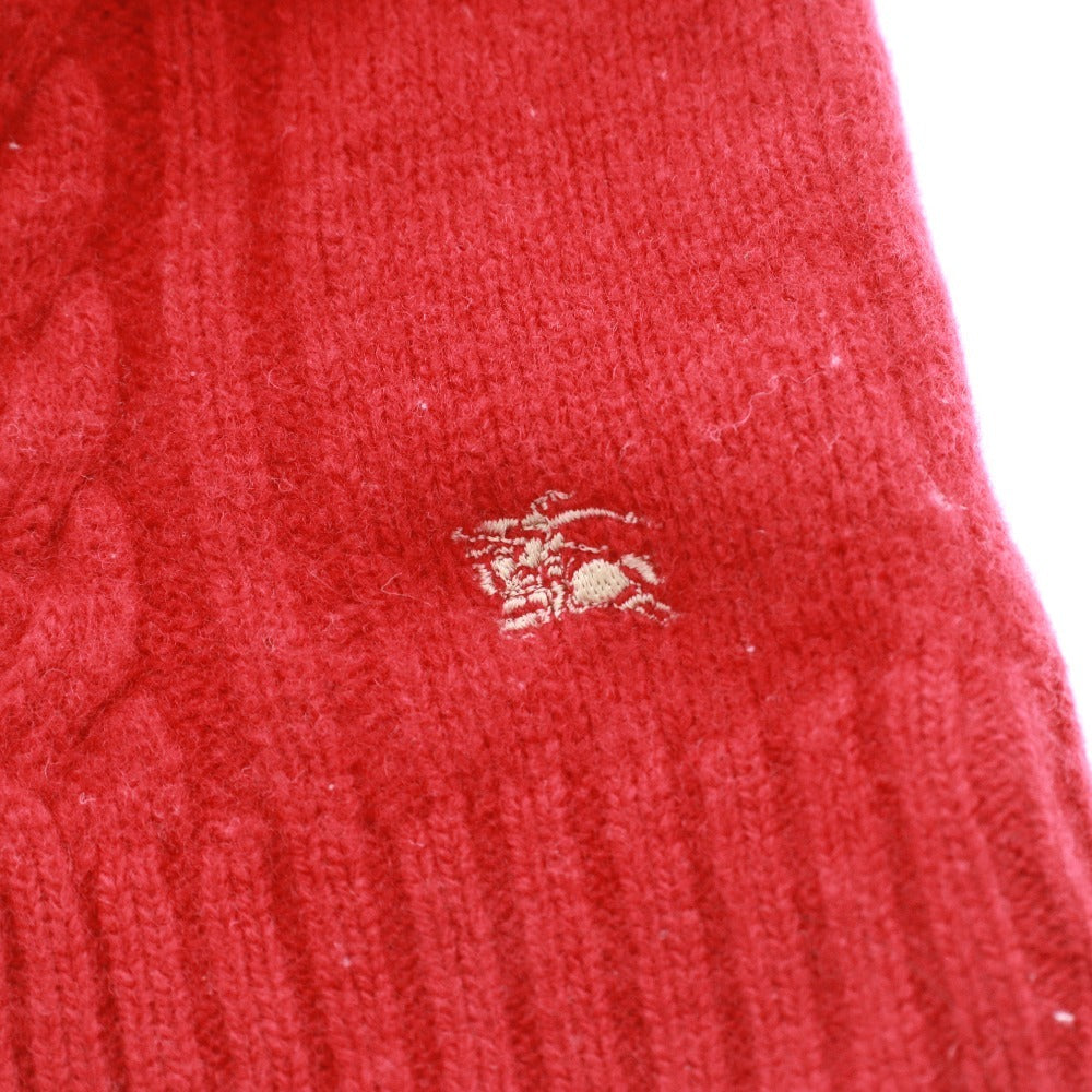 ■ バーバリー ロンドン ニットカーディガン 長袖 BB647-265-16 トップス キッズ 90 レッド