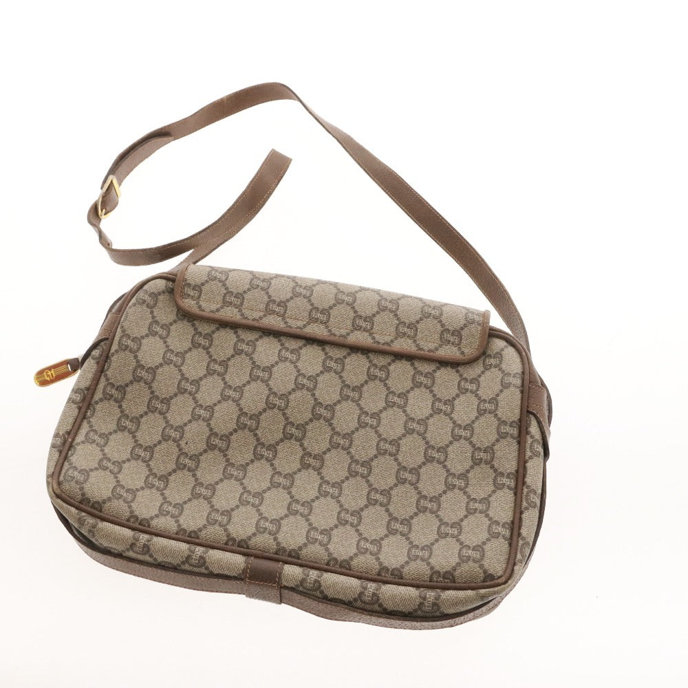 ■ グッチ ショルダーバッグ 鞄 GGプラス ヴィンテージ オールド レディース ベージュ系