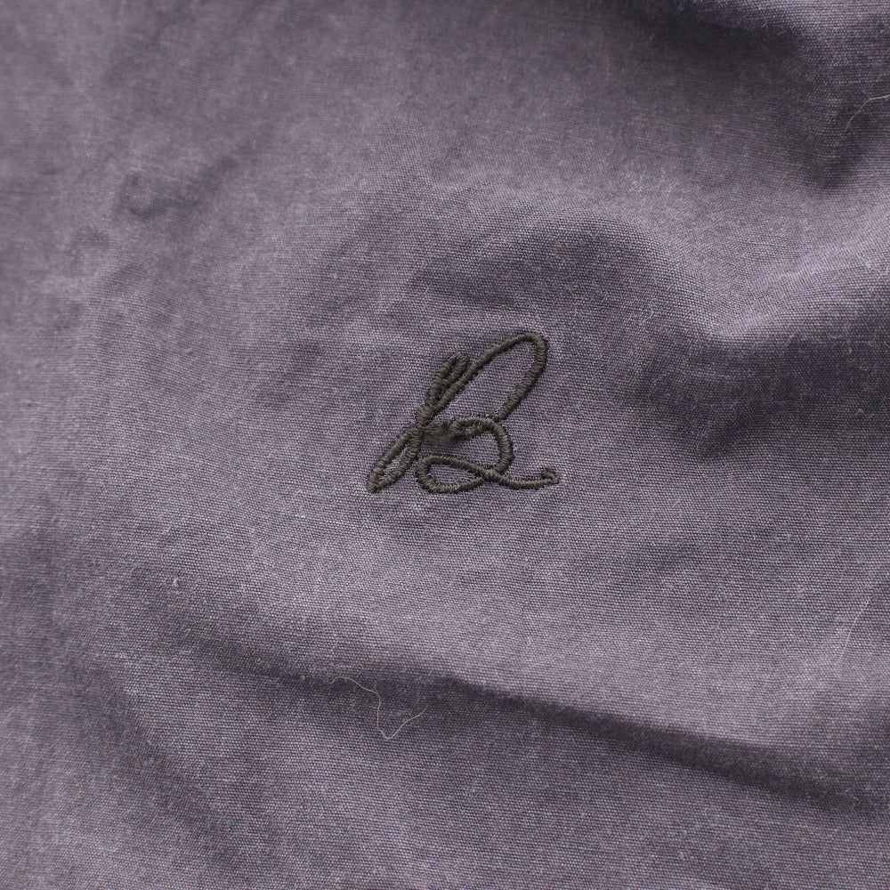 ■ MADISON BLUE マディソンブルー シャツ 長袖 トップス 無地 ボタン レディース S ダークグレー系