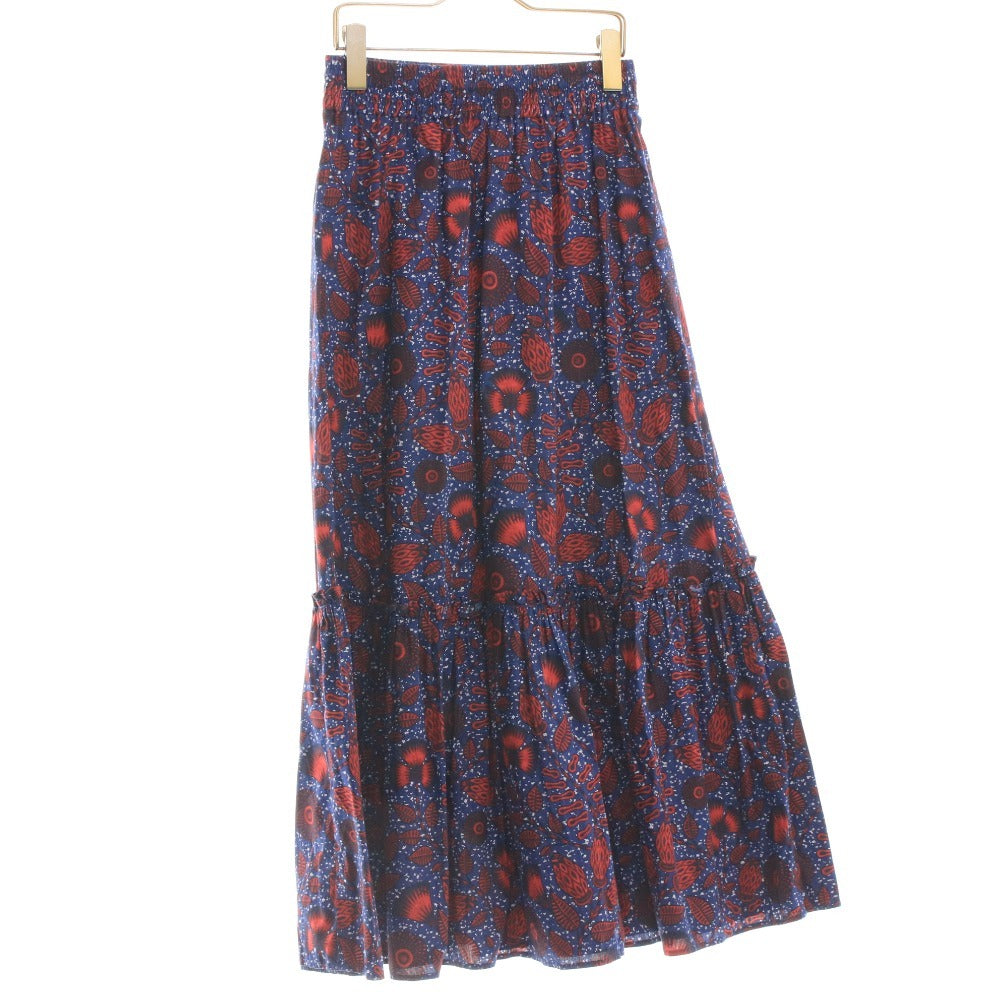 ■ JOURNAL STANDARD relume ジャーナルスタンダード レリューム スカート ボトムス 総柄 レディース F ネイビー レッド