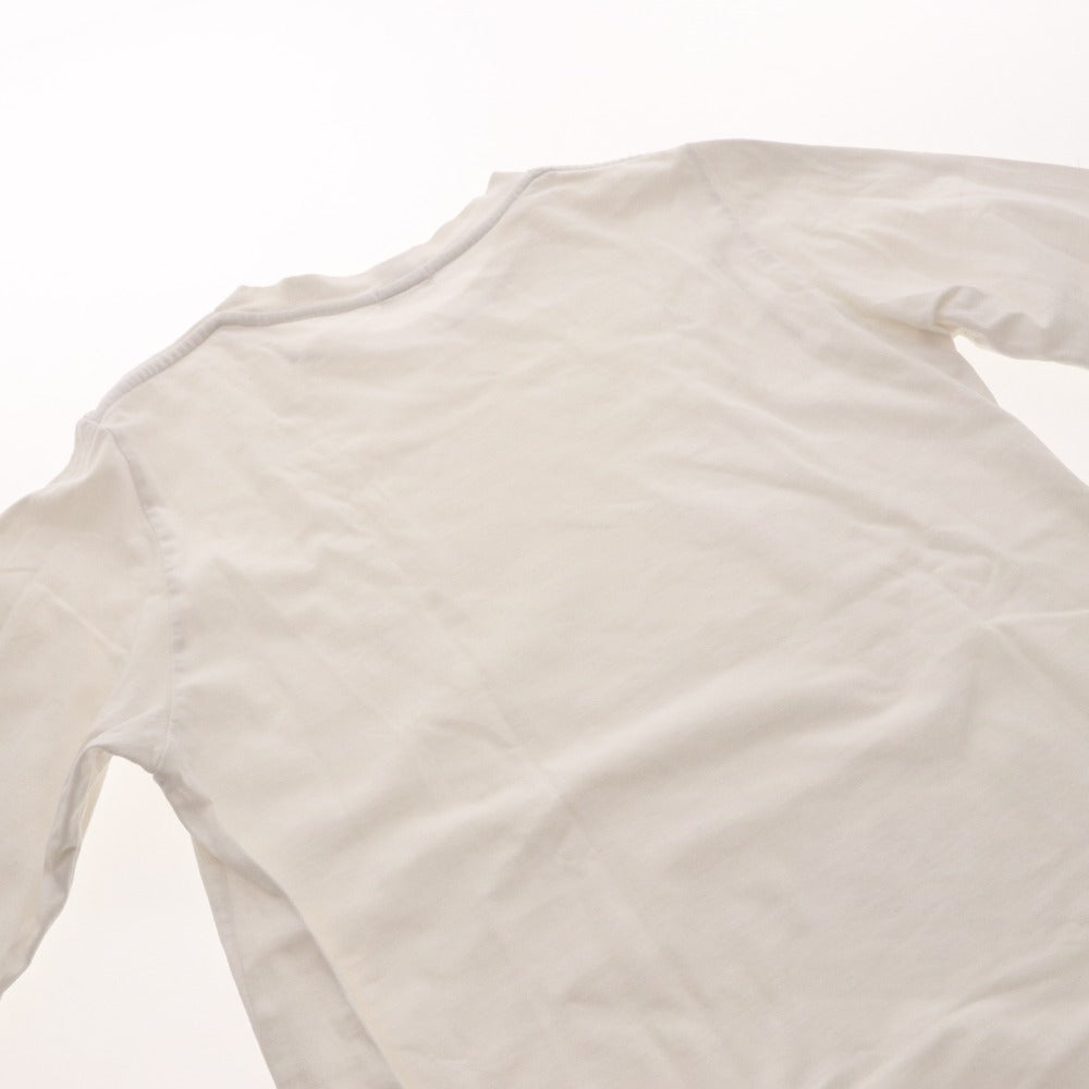 ■ ロエフ カットソー 長袖 トップス 無地 シンプル レディース ホワイト