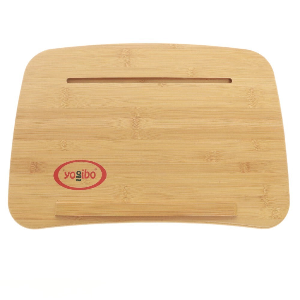 ■ ヨギボー トレイボー2.0 クッション付きテーブル 膝上PC タブレット置き スマホ観覧 ブラック