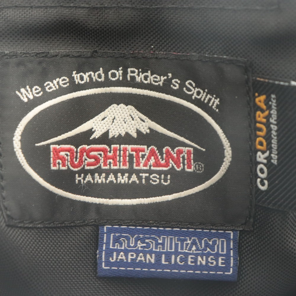 ■ KUSHITANI Leg Bag Waist Bag K-3602 Approx. 2.4L Holster Type Motorcycle Men's Ladies Black