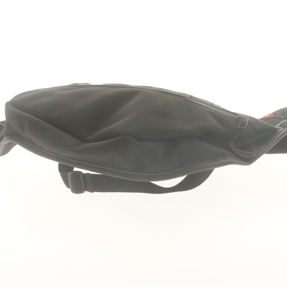 ■ KUSHITANI K-3603 One Shoulder Bag, approx. 3.9L, Motorcycle Gear, Men's, Women's, with Rain Cover, Black