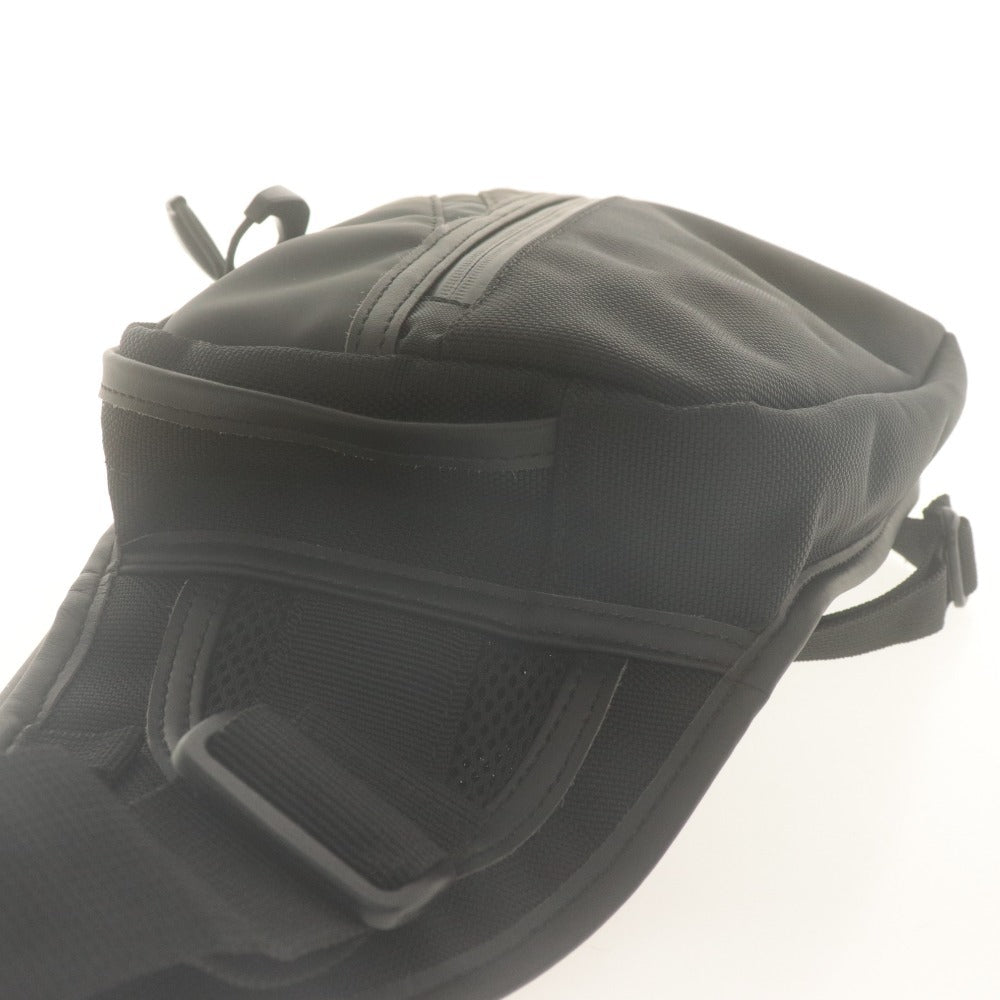 ■ KUSHITANI K-3603 One Shoulder Bag, approx. 3.9L, Motorcycle Gear, Men's, Women's, with Rain Cover, Black