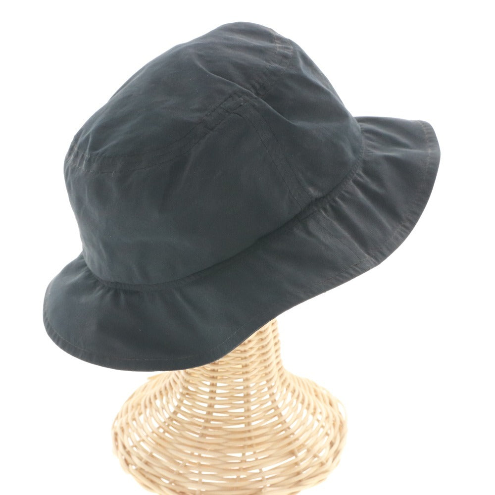 ■ ボルサリーノ ハット 帽子 ロゴ メンズ 59 ブラック